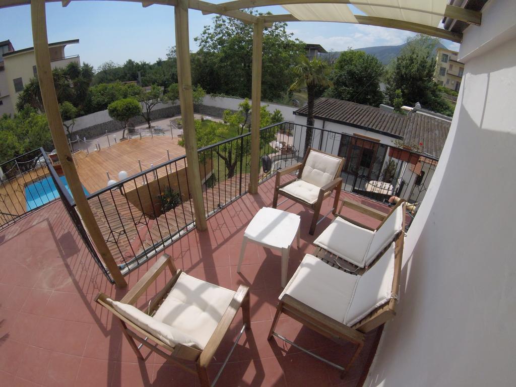 Terrazza Sul Vesuvio Con Piscina Terzigno Exterior foto